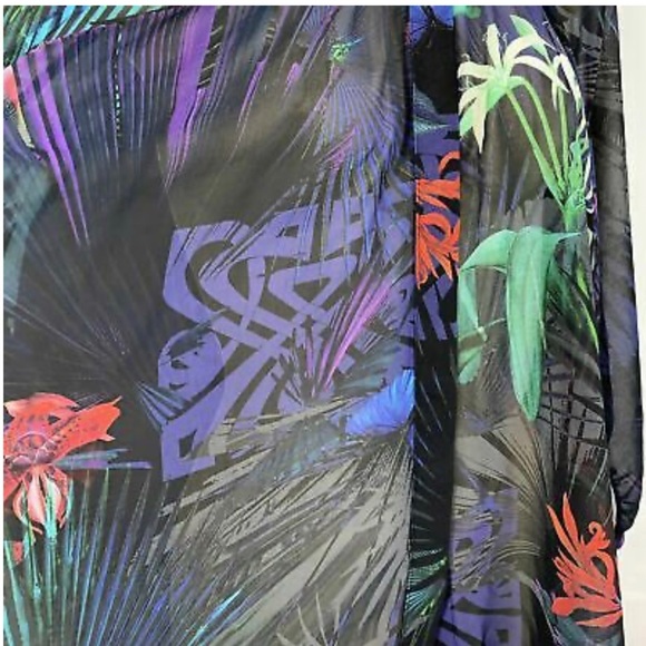 BIBA Chiffon Oversized Top Blouse Size 8 UK - Picture 3 of 10